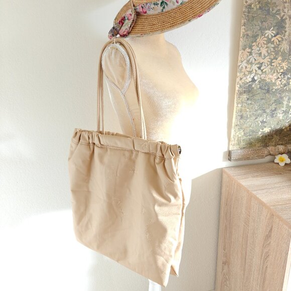 Zara Cream Large Shopper Tote Bag - Picture 6 of 12